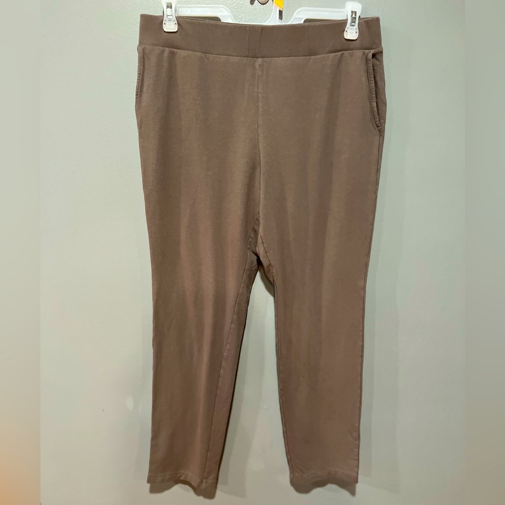 J.Jill casual pants, size large, with pockets, toffee color